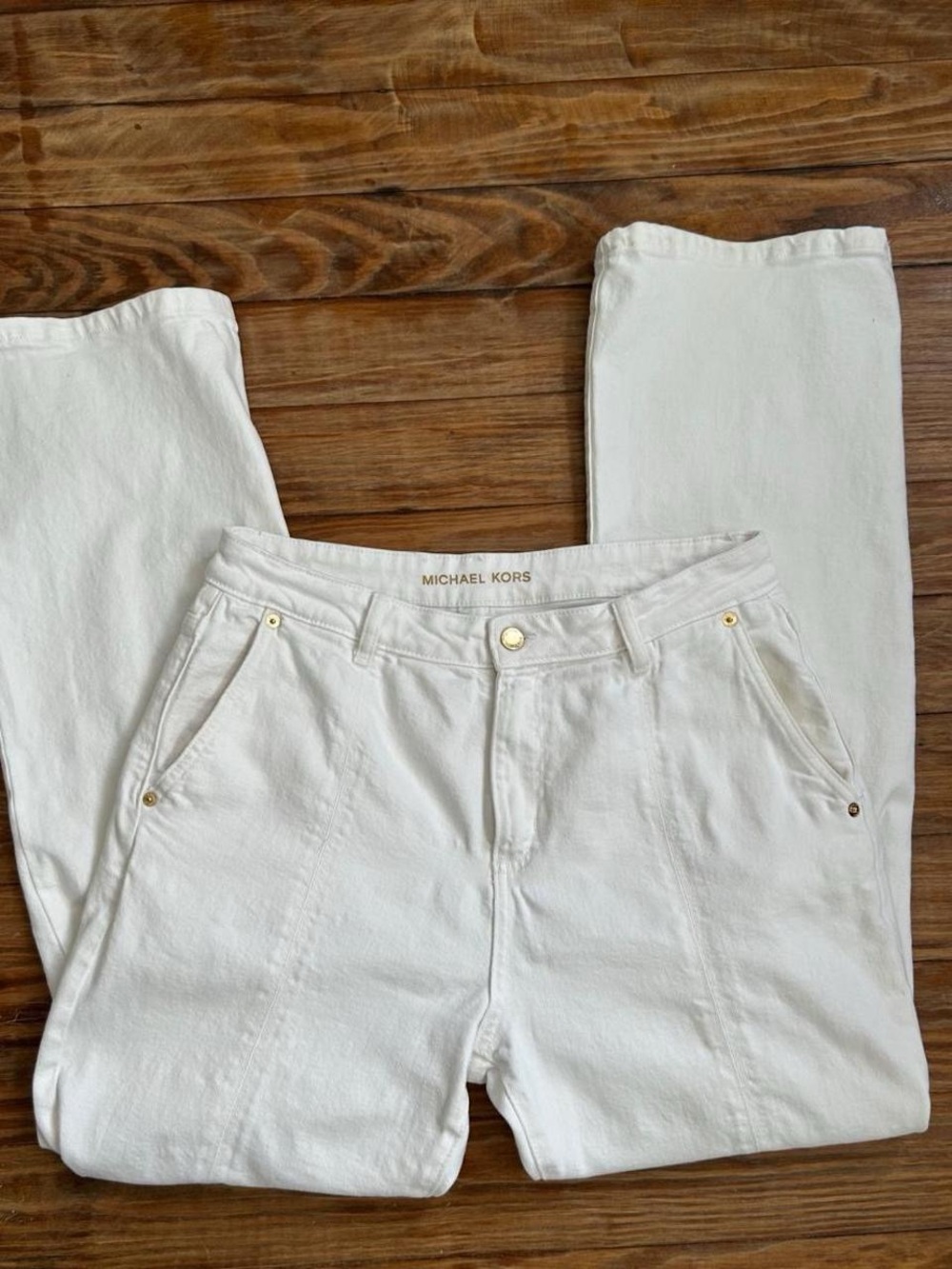 Michael Kors white jeans